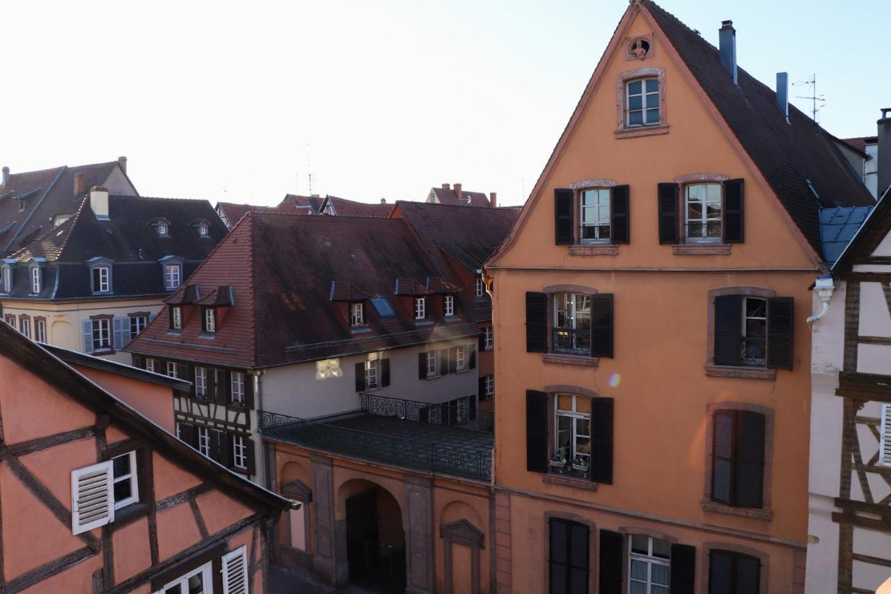 Ferienwohnung Sous Les Toits Du Zinc - Climatise Colmar Exterior foto