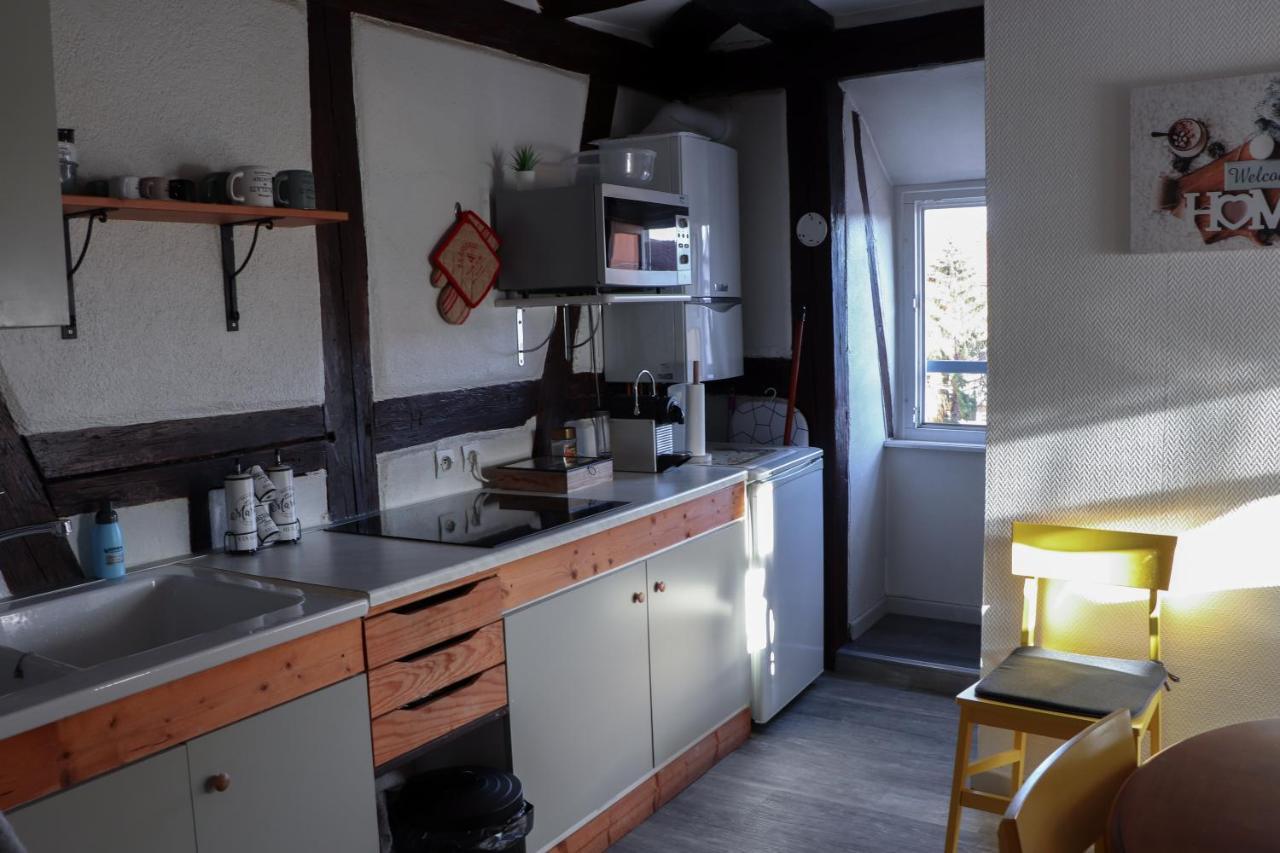 Ferienwohnung Sous Les Toits Du Zinc - Climatise Colmar Exterior foto